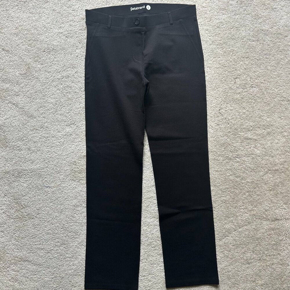 Betabrand Black Dress Pant Size L NWOT